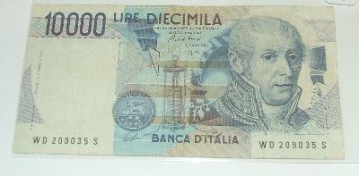 Bankovka - Itálie 10 000 L