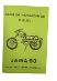 JAWA 90 Katalóg ND - Motoristická literatúra