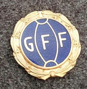 švédská 2. soutěž: Göteborgs Fotboll Förening, smaltovaný, stick pin