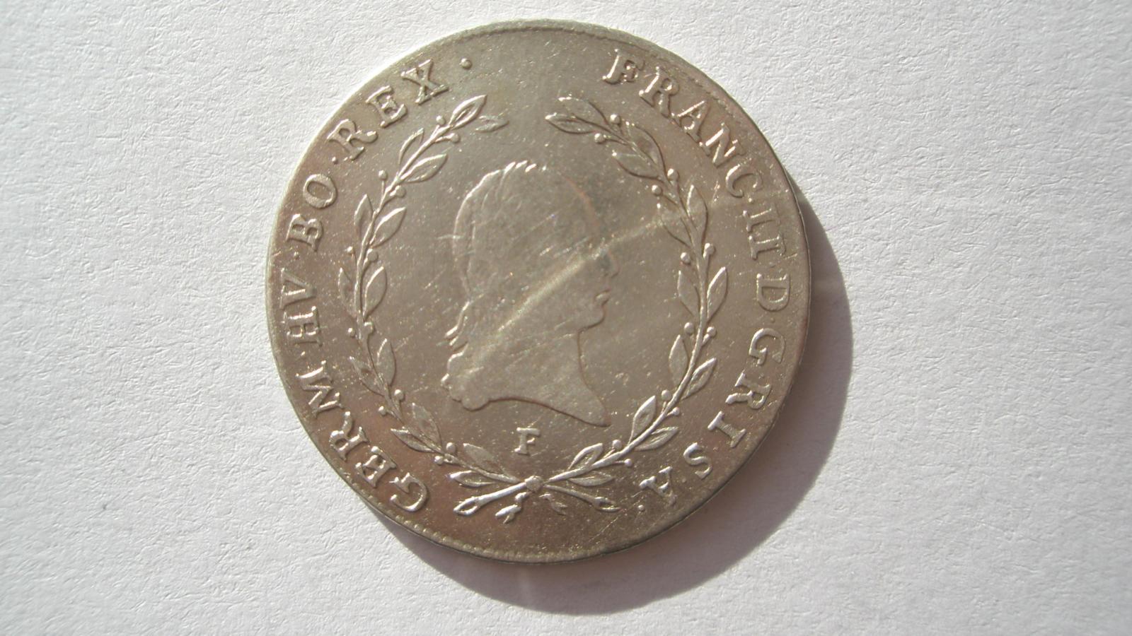 František II. 20 krajčír 1796 F - Numizmatika