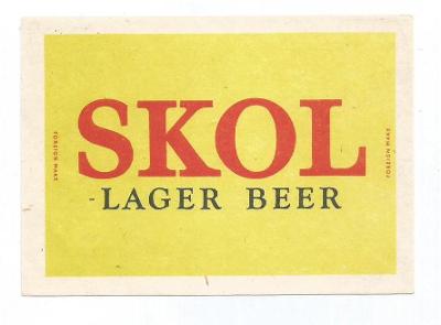 K.č. B- 1831/1 Skol Lager Beer...-bal.,dříve k.č.1730a. DII