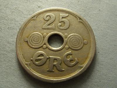 Dánsko - 25 Ore 1924