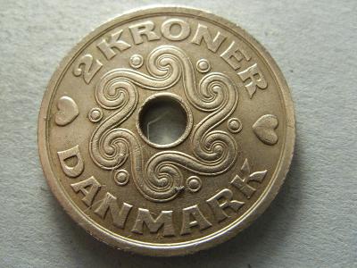 Dánsko - 2 Kroner 1992