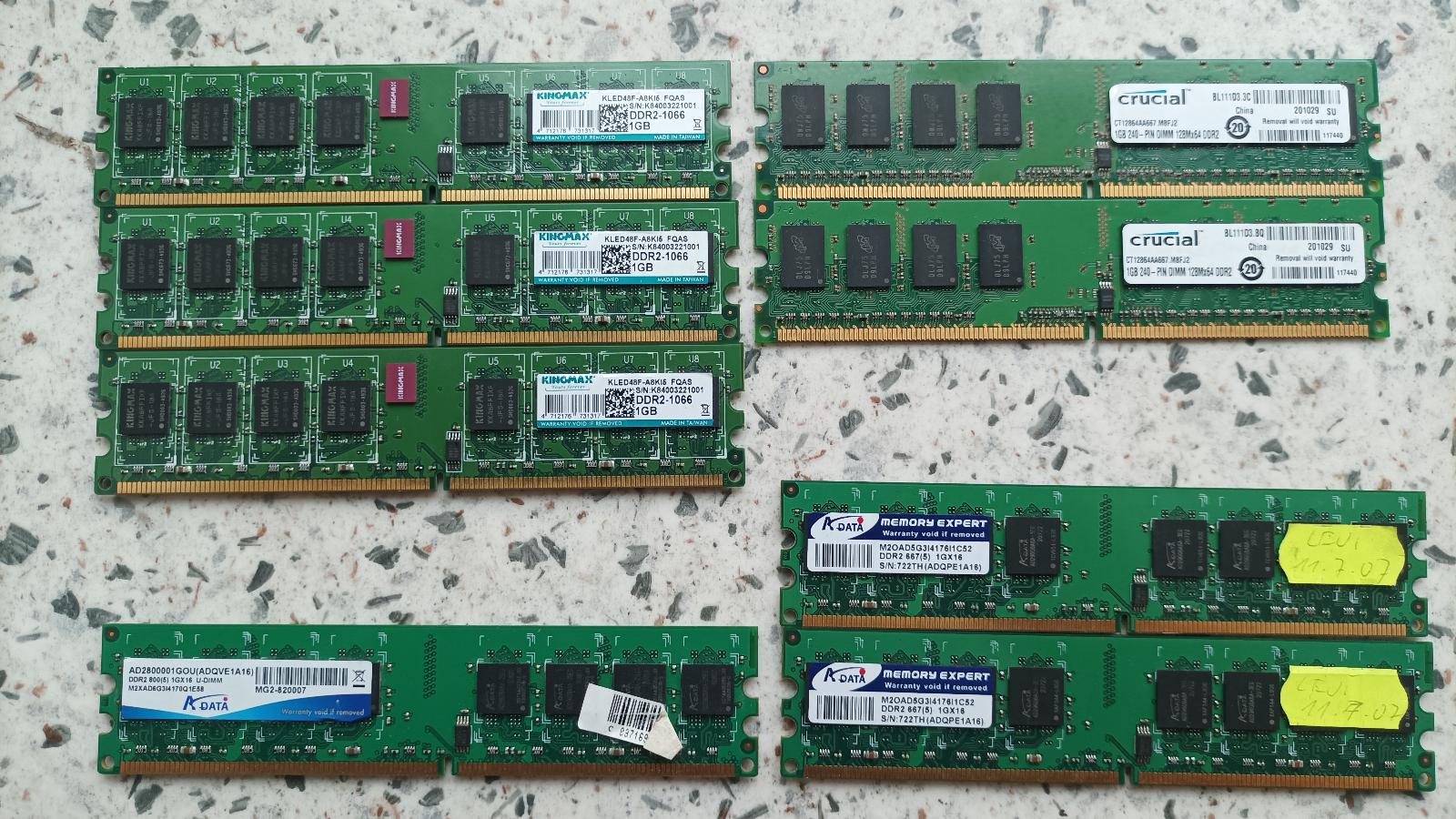 Operačnej pamäte DDR2 1GB - Počítače a hry