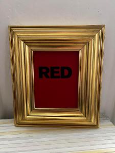 Zlatý rám "RED"