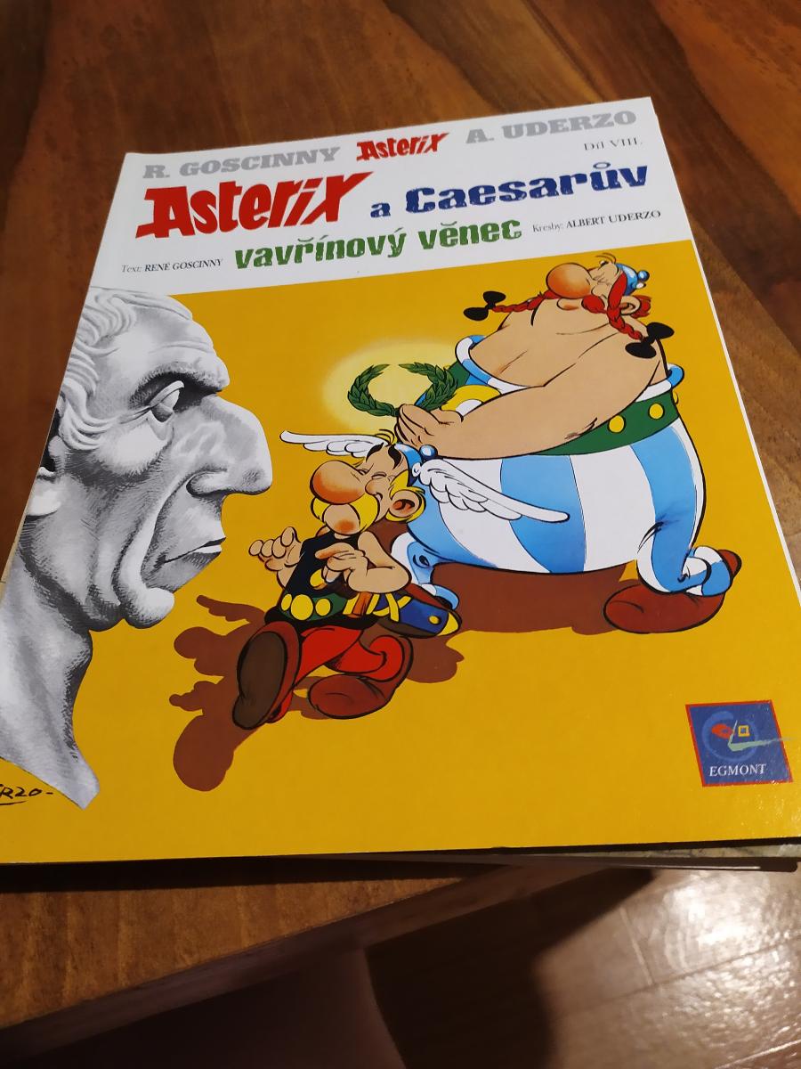 Asterix a Caesarov vavrínový veniec - Knihy a časopisy