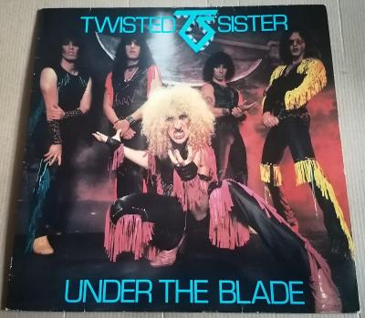 LP TWISTED SISTER-UNDER THE BLADE /EX, 1982
