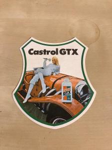 Stara samolepka Castrol GTX 