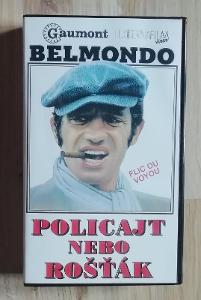VHS - JEAN - PAUL BELMONDO : POLICAJT NEBO ROŠŤÁK - 1979