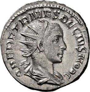 (X-11), Herennius Etruscus, Antoninián 251, NGC Ch AU