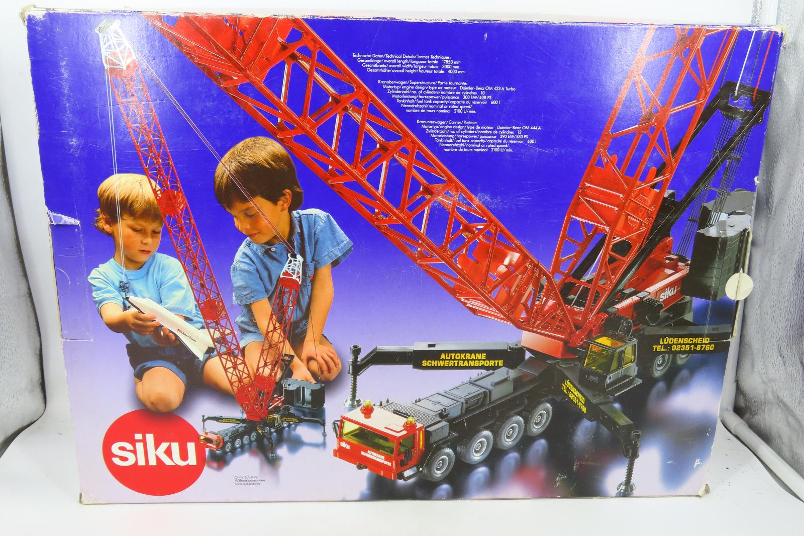 SIKU 4810 Schwerer Mobilkron Heavy Mobile Crane Siku 1:55 D062
