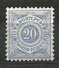Württemberg - *,Mi.č.47 /3445D/