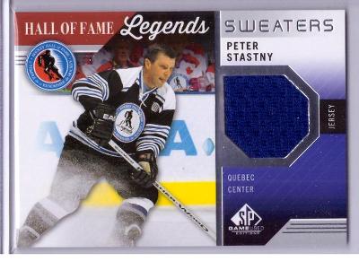 SP Game Used 2021-22 Peter Stastny legends Sweaters