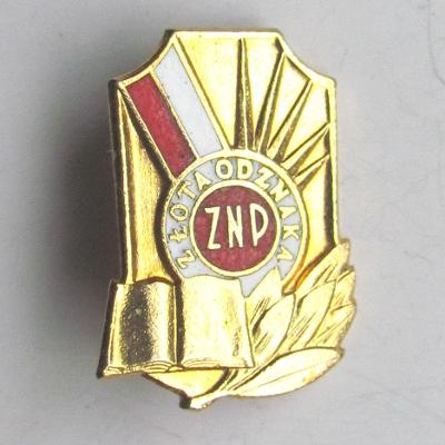 Polsko Zlatý odznak ZNP
