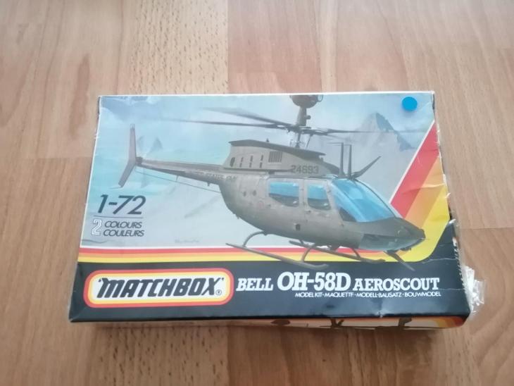 Bell OH-58D Aeroscout 1:72 Matchbox (1987) | Aukro