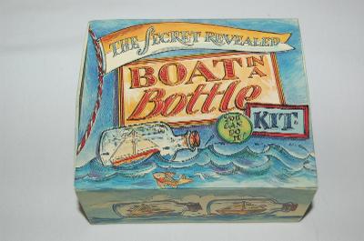 Loď v lahvi - Boat In A Bottle Kit - Historic Models MINIATURA