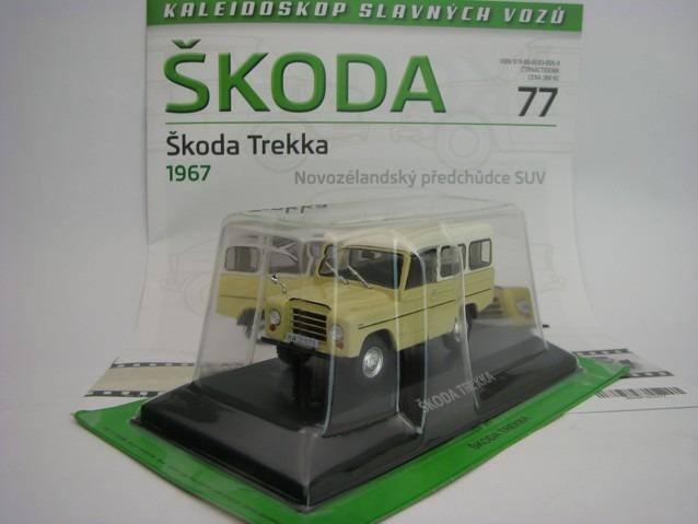 Časopis s modelom Škoda Trekka 1967 1:43 DeAgostini - Modely automobilov
