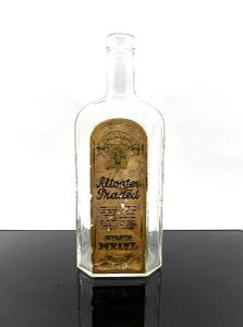 Stará láhev od likéru Altvater Praděd - Julius Meinl