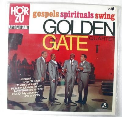 LP - The Golden Gate Quartet – Gospel Spirituals Swing   (d16/4)