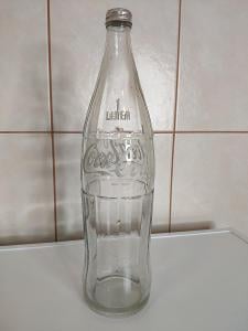 Stará láhev od Coca-Cola 1l Budapešť