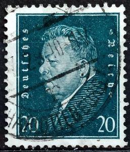 DEUTSCHES REICH: MiNr.415 President Friedrich Ebert 20pf 1928