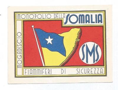 K.č. B- 1130 Monopolio Della Somalia...-balíčková dříve k.č.1117. BII