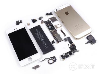 Iphone 5 5s 5c diely displej, fotoaparát, konektor reprak