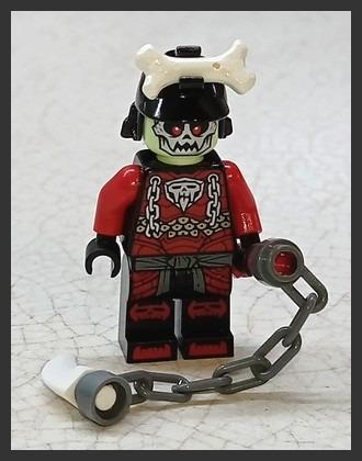 LEGO Ninjago - figurka Bone King + přísl.