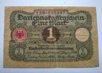 Nemecko, Deutsches Reich 1 Marka 1920