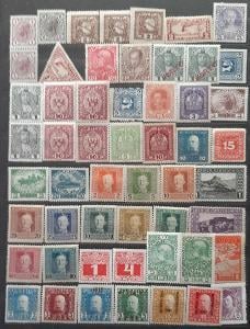 Sbírka poštovních známek Rakousko od 1890 r.