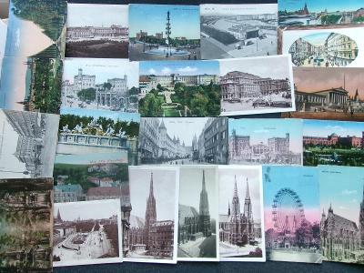 Rakousko Wiena Vídeň Dornbach Oestereich sbírka sestava pohlednice