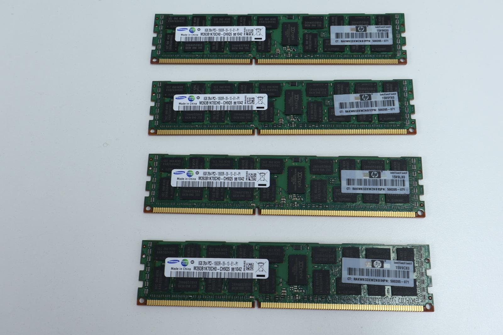 32GB (4x8GB) DDR3 RAM ECC, Záruka 12M, Faktúra [I108] - Počítače a hry