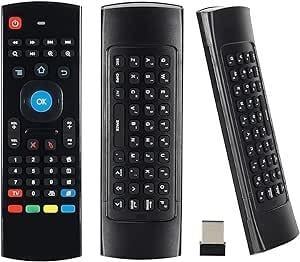 MX3 Air Mouse Mini Keyboard Wireless Remote, 2,4G