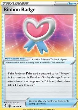 Pokemon TCG: Ribbon Badge (EVS 155)