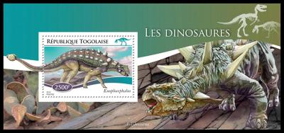 Togo 2014 Dinosauři Mi# Block 1099 Kat 10€ R123