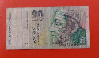 20 korun1997 Slovensko