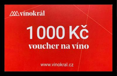 Voucher na víno 1 000 Kč / Poukázka / Poukaz (vinokral.cz)