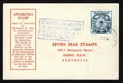 Australská Antarktida - poštovní karta