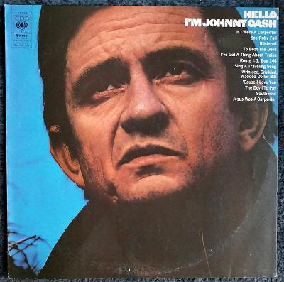 LP JOHNY CASH - HALLO I´M JOHNY CASH(1970) 1.UK Press EX++