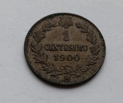 Itálie - 1 Centesimo 1900 R - (č.477)