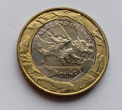 Falklandy - 2 Pounds 2004 - (č.550)