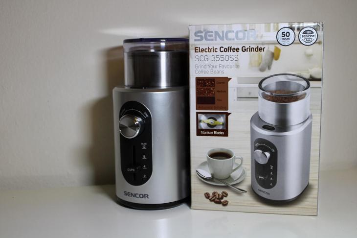 Electric coffee grinder, SCG 3550SS