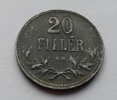 20 Fillér 1918 KB - (č.322)