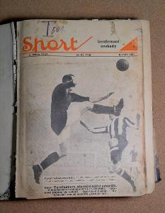 Starý časopis SPORT rok 1927 -52 čísel-fotbal Sparta,Slavia,Grand Prix