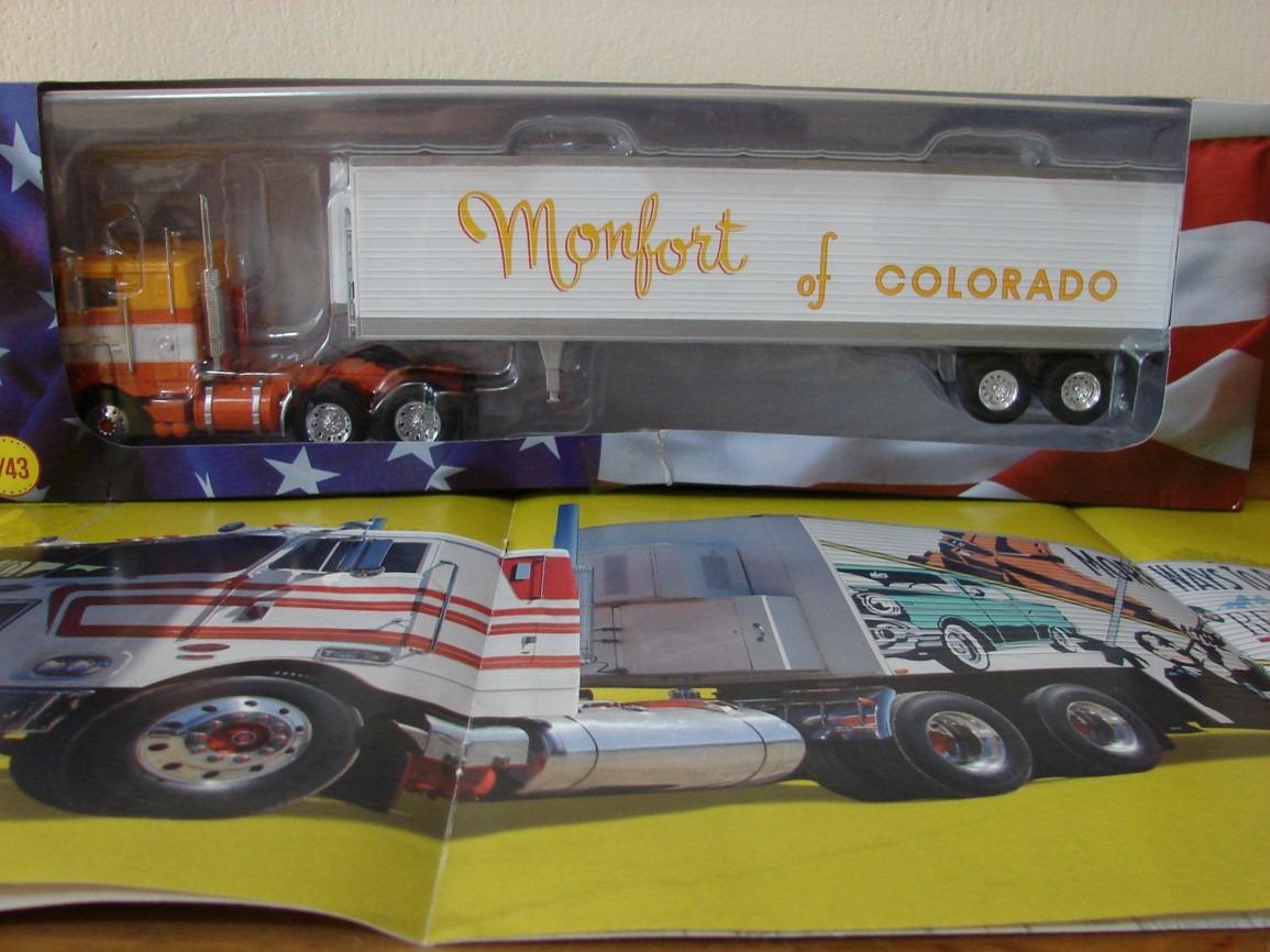 1:43 IXO - Peterbilt 352H "Monfort of Colorado" - 1979 + časopis (ESP) - Modely automobilov