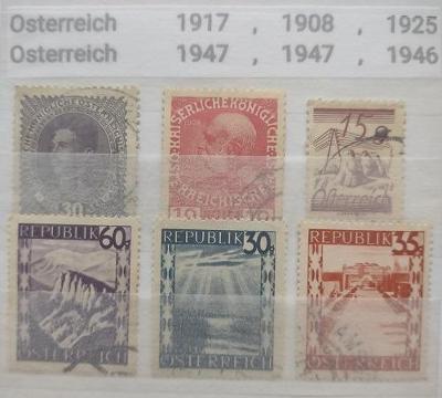 Rakousko Uhersko , Rakousko / 1908 - 1947 / zaujmavá sestava
