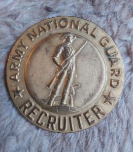 odznak  USA recruiter