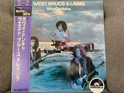 WEST, BRUCE & LAING - WHY DONTCHA JAPAN REISSUE