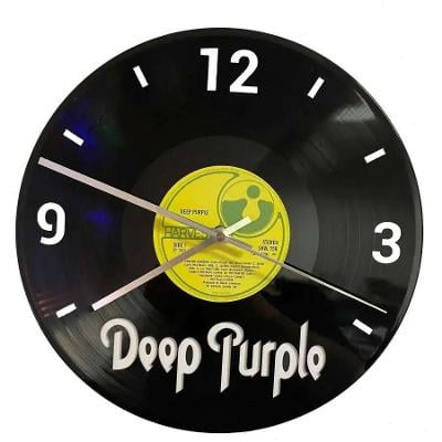 Hodiny - Deep Purple (premium) z LP desky.