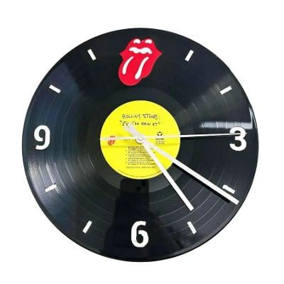 Hodiny - Rolling Stones (premium)z LP desky.